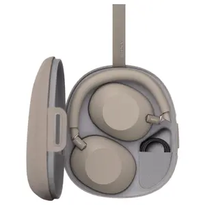 Sony WH-1000XM6 Wireless Headphones, HD Noise Canceling Processor QN3, 12 Microphones, Adaptive NC Optimizer, Up to 30Hrs Battery, Sandstone