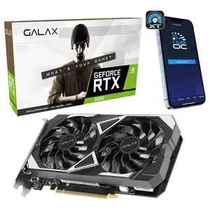GALAX GeForce RTX 3050 EX 1-Click OC Graphics Card, 6GB GDDR6 96-Bit, 2304 CUDA Cores, Boost Clock 1470MHz Up to 1485MHz