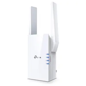 TP-Link RE705X AX3000 Mesh WiFi 6 Extender, Dual Band 2402Mbps 5GHz and 574Mbps 2.4GHz, OneMesh, AP Mode, Gigabit Ethernet Port