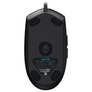 Logitech G G102 2nd Gen Light Sync Gaming Mouse, 8000 DPI, 6 Programmable Buttons, RGB, Black