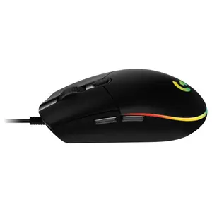 Logitech G G102 2nd Gen Light Sync Gaming Mouse, 8000 DPI, 6 Programmable Buttons, RGB, Black