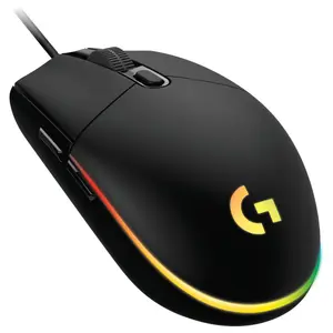 Logitech G G102 2nd Gen Light Sync Gaming Mouse, 8000 DPI, 6 Programmable Buttons, RGB, Black