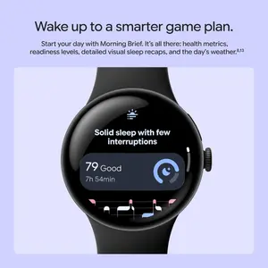 Google Pixel Watch 5, 41mm Domed Actua 360 Display, Comprehensive Health and Fitness Tracking, Up to 40 Hours Battery Life, Wi-Fi, Fog