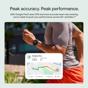 Google Pixel Watch 5, 41mm Domed Actua 360 Display, Comprehensive Health and Fitness Tracking, Up to 40 Hours Battery Life, Wi-Fi, Fog
