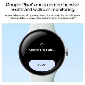 Google Pixel Watch 5, 41mm Domed Actua 360 Display, Comprehensive Health and Fitness Tracking, Up to 40 Hours Battery Life, Wi-Fi, Fog
