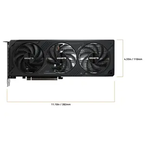 GIGABYTE GeForce RTX 5070 WINDFORCE OC SFF 12G Graphics Card, 12GB GDDR7 192-Bit, 2542MHz Core Clock, PCIe 5.0, DisplayPort 2.1b and HDMI 2.1b, GV-N5070WF3OC-12GD