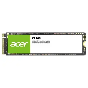Acer FA100 M.2 2280 SSD, 512GB, PCIe Gen3 x4 NVMe, Up to 3300MB/s Read Speed, HMB and SLC Cache, BL.9BWWA.119