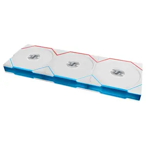 Lian Li UNI Fan TL Wireless 120 Triple Pack, 2.4GHz Wireless Control, ARGB Fan, Infinity Mirror, Daisy-Chain Design, Controller Included and Required, White 12TL1W3W