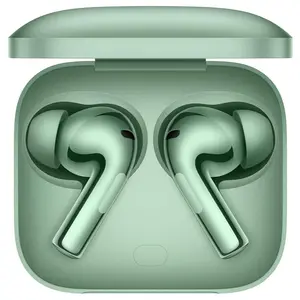OnePlus Buds 3 Truly Wireless Bluetooth Earbuds, Up to 49dB Smart ANC, Hi-Res Sound Quality, Sliding Volume Control, 10mins Fast Charging for 7 Hours, Up to 44 Hours Playback, Green