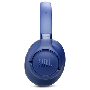 JBL Tune 730BT Wireless Over-Ear Headphones, Bluetooth 6.0, JBL Pure Bass Sound, Up to 76 Hours Battery Life, 2 Beamforming Mics, Multi-Point Connection, Blue, JBLT730BTBLU