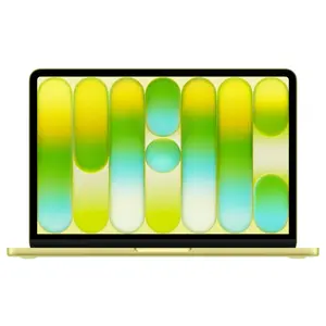 Apple MacBook Neo, Apple A18 Pro 6-Core Chip, 8GB Unified RAM 256GB SSD, 13" 2408 x 1506 Liquid Retina Display, 5-Core GPU 16-Core Neural Engine, macOS with Apple Intelligence, Citrus MHFD4PA/A