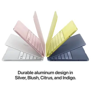 Apple MacBook Neo, Apple A18 Pro 6-Core Chip, 8GB Unified RAM 256GB SSD, 13" 2408 x 1506 Liquid Retina Display, 5-Core GPU 16-Core Neural Engine, macOS with Apple Intelligence, Citrus MHFD4PA/A