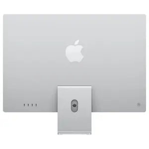 Apple 24" iMac With M4 Chip All-in-One Desktop, M4 10-Core CPU, 16GB Unified RAM, 512GB SSD, 24" 4480 x 2520 Retina Display, Blue, Silver MWUV3 MWV33