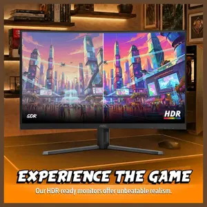 AOC C32G42ZE Curved Gaming Monitor, 31.5" FHD 1920x1080, 240Hz Native to 260Hz Overclocked, VA, 0.3ms, Adaptive-Sync, AMD FreeSync Premium, DP 1.4 and HDMI 2.0