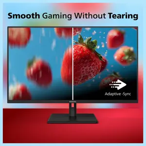 Philips 32E1N1100L 32 Inch Computer Monitor, 1920x1080 FHD LED VA, 100Hz Refresh Rate, 1ms MPRT, Adaptive Sync, HDMI 1.4, DisplayPort, VGA, VESA