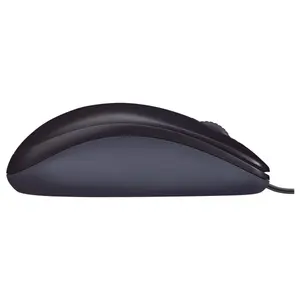 Logitech M90 Wired USB Mouse, 1000 DPI Optical Tracking, 3 Buttons, Ambidextrous