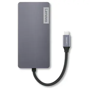 Lenovo 150 USB-C Travel Dock, USB-C DP Alt-Mode, Up To 100W Charging, HDMI And VGA, 3 x USB-A, SD And TF Card Readers, RJ45 Gigabit Ethernet