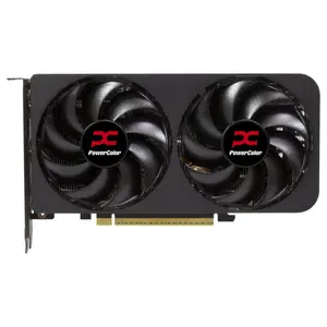PowerColor Reaper Radeon RX 9060 XT Video Card, 16GB 128-Bit GDDR6, Boost Clock 3230MHz, PCI Express 5.0 x16, HDMI 2.1b and 2x DisplayPort 2.1a, RX9060XT 16G-A