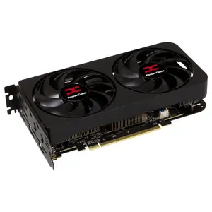 PowerColor Reaper Radeon RX 9060 XT Video Card, 16GB 128-Bit GDDR6, Boost Clock 3230MHz, PCI Express 5.0 x16, HDMI 2.1b and 2x DisplayPort 2.1a, RX9060XT 16G-A