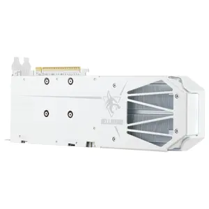PowerColor Radeon RX 9060 XT Hellhound Graphics Card, 16GB 20000MHz GDDR6, Boost Clock 3311MHz, 2048 Stream Processors, PCIe 5.0, Spectral White