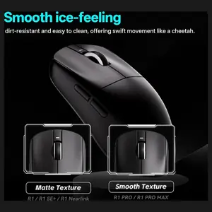ATK VXE Dragonfly R1 Pro MAX Wireless Gaming Mouse, PAW3395 Sensor Up to 26000 DPI, 4K Polling Rate, 150Hr Battery, Dual-Mode 2.4G and Wired, Black