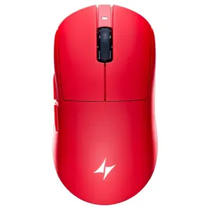 ATK Dragonfly A9 Ultimate+ Wireless Gaming Mouse, PAW3955 Master Sensor Up to 50000 DPI, 8K Polling Rate, 800Hr Battery, Dual-Mode 2.4G and Wired, Red