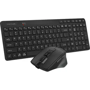 A4Tech FB2800C Air2 Desktop Set, Bluetooth And 2.4GHz, Quiet Key Keyboard, 8 Smart Hotkeys, Black