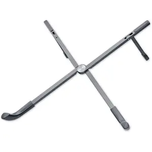 Amaze A532 Aluminum Alloy Ultra Thin Laptop Stand, Ultra Portable Lightweight Design, Premium Silicon Grip, For Laptops 16 Inch