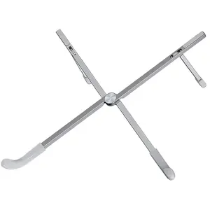 Amaze A532 Aluminum Alloy Ultra Thin Laptop Stand, Ultra Portable Lightweight Design, Premium Silicon Grip, For Laptops 16 Inch