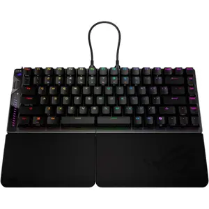 Asus Rog Falcata 75% Split Wireless Gaming Keyboard, ROG HFX V2 Magnetic Switches, PBT, Rapid Trigger, Tri-Mode Connectivity