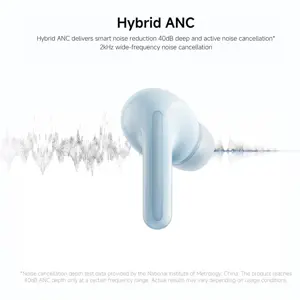 Redmi Buds 6 Lite In-Ear Headphones, 40dB Active Noise Cancellation, Up To 38 Hours Battery Life, White