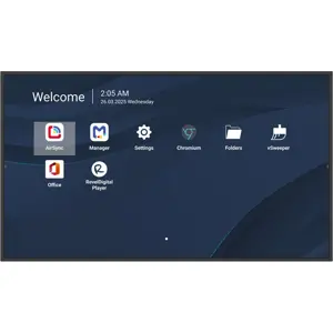 ViewSonic CDE4314-2C Commercial Display, 43", 4K UHD, 500-Nit