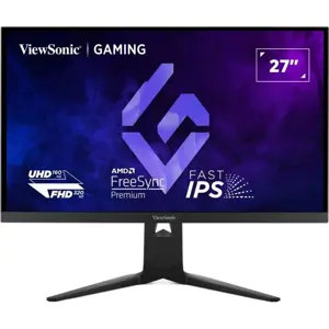 ViewSonic XG275D1-4K Gaming Monitor, 27", UHD 160Hz, 0.5ms MPRT, IPS, HDR10