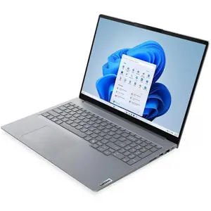 Lenovo ThinkBook 16 G8 Laptop Intel Core Ultra 7 255H 8GB DDR5 5600 512GB PCIe 4.0 NVMe SSD 16" WUXGA IPS Backlit Keyboard Fingerprint Reader Arctic Grey (Official Warranty)