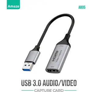 Amaze USB 3.0 To HDMI Audio / Video Capture Card | A805