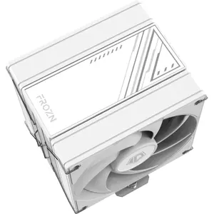 ID-Cooling Frozn A410 DW CPU Cooler White, Dual 120mm PWM Fans, 4 Heat Pipes, 230W TDP, 29.9dB Noise