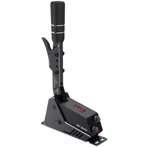 PXN SF SMG Sequential Shifter, Digital Gear Display, Adjustable Feel and Height, Aluminum Alloy Body
