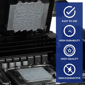Thermal Grizzly Polartherm X-8 CPU Thermal Paste 2g, High Thermal Conductivity, Non-Conductive, Long Durability, With Spatula