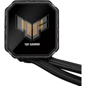 ASUS TUF Gaming LC III 360 ARGB LCD Liquid CPU Cooler, Triple Fans, High Airflow Static Pressure, 2.8 Inch LCD Display