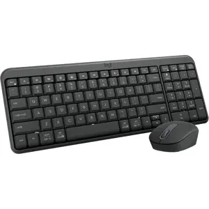 Logitech MK250 Compact Bluetooth Wireless Combo 920-013559, Smooth Optical Tracking 1000DPI, 10m Range, 12-Month Battery Life, Graphite