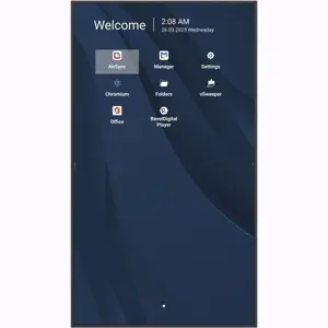ViewSonic CDE5514-2C Commercial Display, 55", 4K UHD, Quad-Core SoC, 4GB RAM, 500-Nit
