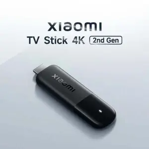 Xiaomi TV Stick 4K 2nd Gen, Quad-Core Cortex-A55, 2GB RAM, 8GB Storage, Dolby Vision and HDR10+, Dolby Atmos and DTS:X, Dual-Band Wi-Fi 6, Google TV