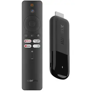 Xiaomi TV Stick 4K 2nd Gen, Quad-Core Cortex-A55, 2GB RAM, 8GB Storage, Dolby Vision and HDR10+, Dolby Atmos and DTS:X, Dual-Band Wi-Fi 6, Google TV