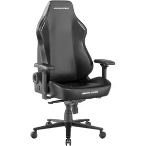 DXRacer Martian Series Gaming Chair, Electric Adjustable Backrest, 4D Electric Lumbar Support, 4D Magnetic Armrests, ERGO SPINESYNC Backrest, EPU Leatherette, Black