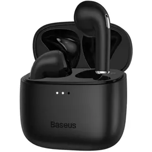 Baseus True Wireless Earphones Bowie, Bluetooth V5.0, 0.038s Low Latency Mode, ENC Calls With MEMS Microphones, Dual Device Switching, Type-C Flash Charge, Baseus Bowie E8 Black