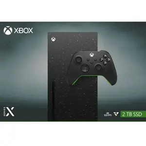 Xbox Series X 2TB Disc Drive Galaxy Black Special Edition Bundle Gaming Console, Includes Special Edition Wireless Controller, Galaxy Black