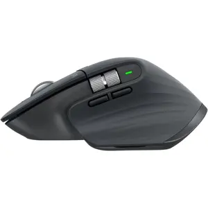 Logitech MX Master 3S Business Wireless Mouse 8K DPI, Quiet Clicks, Logi Bolt USB, Bluetooth, USB-C Charging, MagSpeed Scrolling, Gray 910-006582