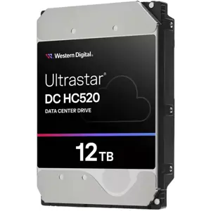 Western Digital Ultrastar DC HC520 12TB SATA HDD, 7200 RPM, SATA 6Gb/s, 256MB Cache, 3.5