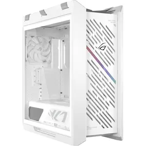 ASUS ROG Strix Helios II White Edition Gaming PC Case, EATX Mid Tower, Dual Tempered Glass, Supports GPUs Up To 450mm, White