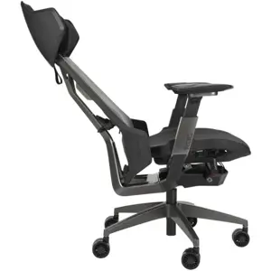 Asus ROG Destrier Ergo Gaming Chair, Cyborg Aesthetic, Adjustable Seat, Mobile Arm Support Mode, Acoustic Panel, Aluminum Frame, Mesh & PU Foam, Black, Free Shipping